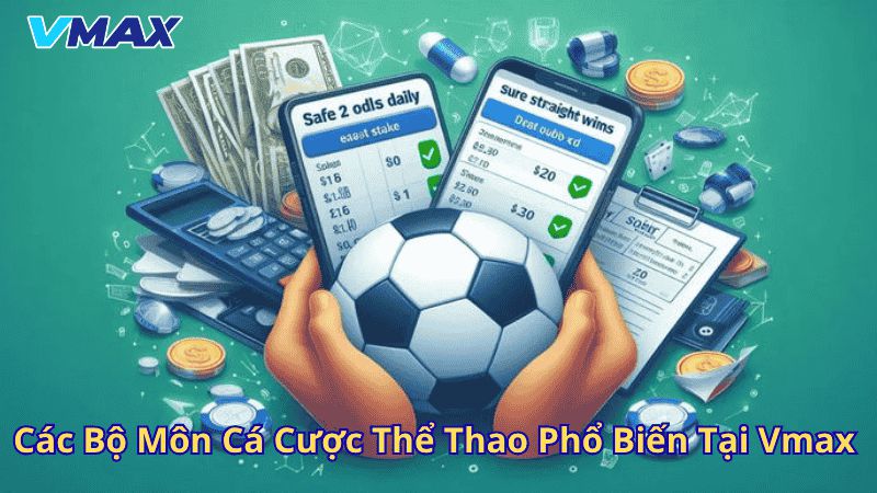 Thể Thao Vmax – Sân Chơi Cá Cược Thể Thao Uy Tín, Đỉnh Cao 3 Các bộ môn cá cược thể thao phổ biến tại Vmax